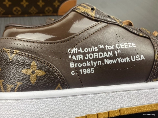 Kicktheory AJ1 Off-Louis OW Jordan x 1 LOW Air 0822